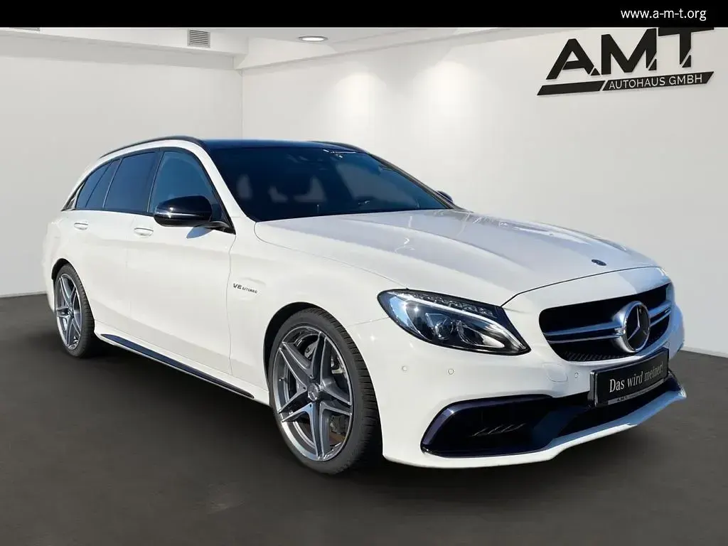 Gebraucht Mercedes C63 AMG AMG 476 PS (350 kW) 2018 Weiß Kombi