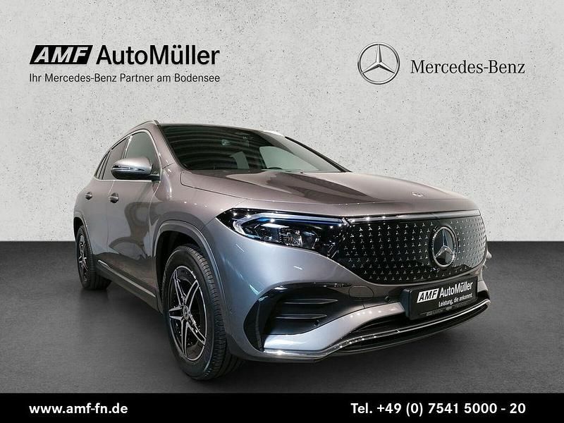 Lack mountaingrau Gebraucht 2024 Mercedes EQA300 AMG line SUV | 37.770 € (Fairer Preis) - Bild 1/4