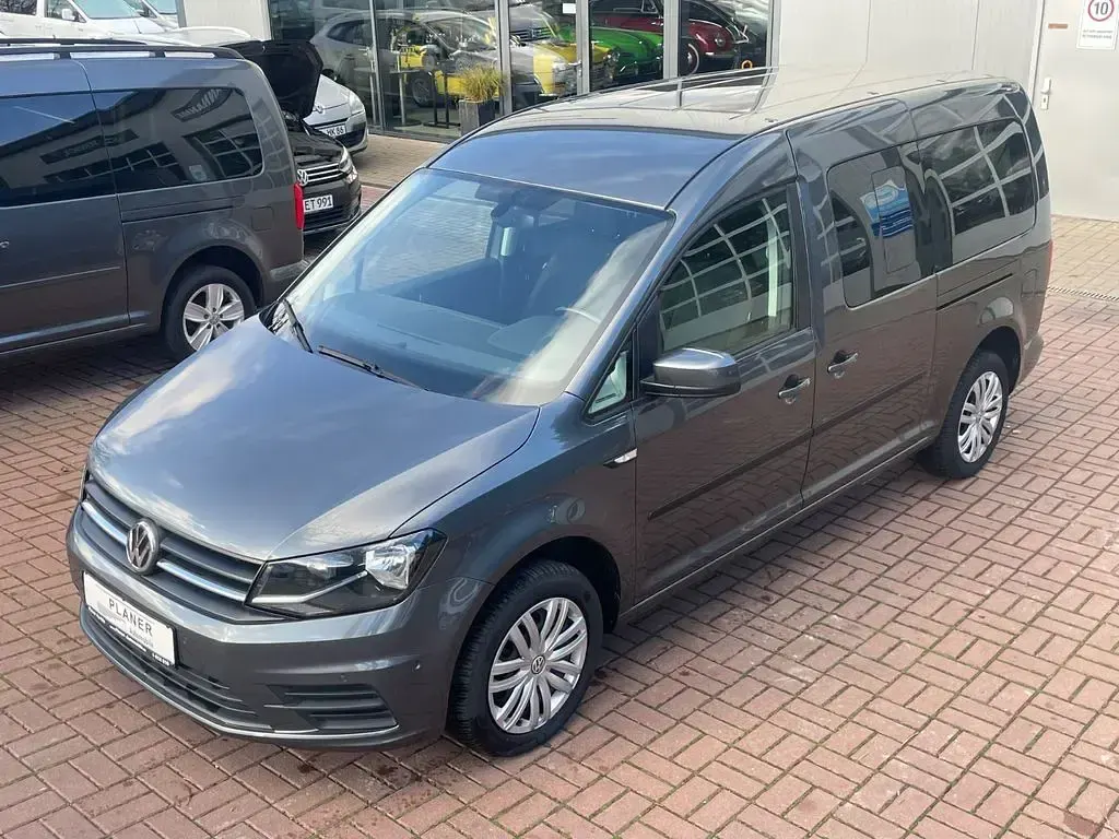Gebraucht VW Caddy 150 PS (110 kW) 2019 Indiumgrau metallic Van / Kleinbus