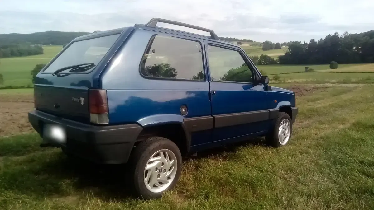 Gebraucht Fiat Panda 40 PS (29 kW) 2000 Blau Kleinwagen