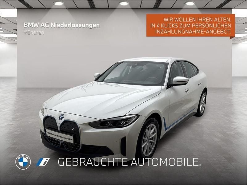 Weiß Gebraucht 2023 BMW i4 Limousine | 34.601 € (Superpreis) - Bild 1/4