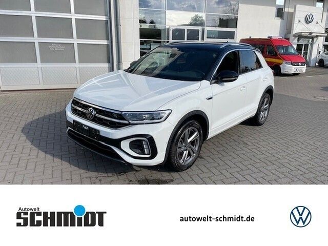 Pure white Gebraucht 2023 VW T-Roc R-line SUV | 22.998 € (Guter Preis) - Bild 1/4