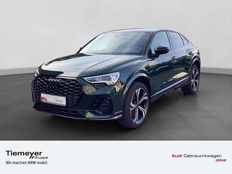 Goodwoodgreen perleffekt Gebraucht 2023 Audi Q3 Exclusive SUV | 43.490 € - Bild 1/4