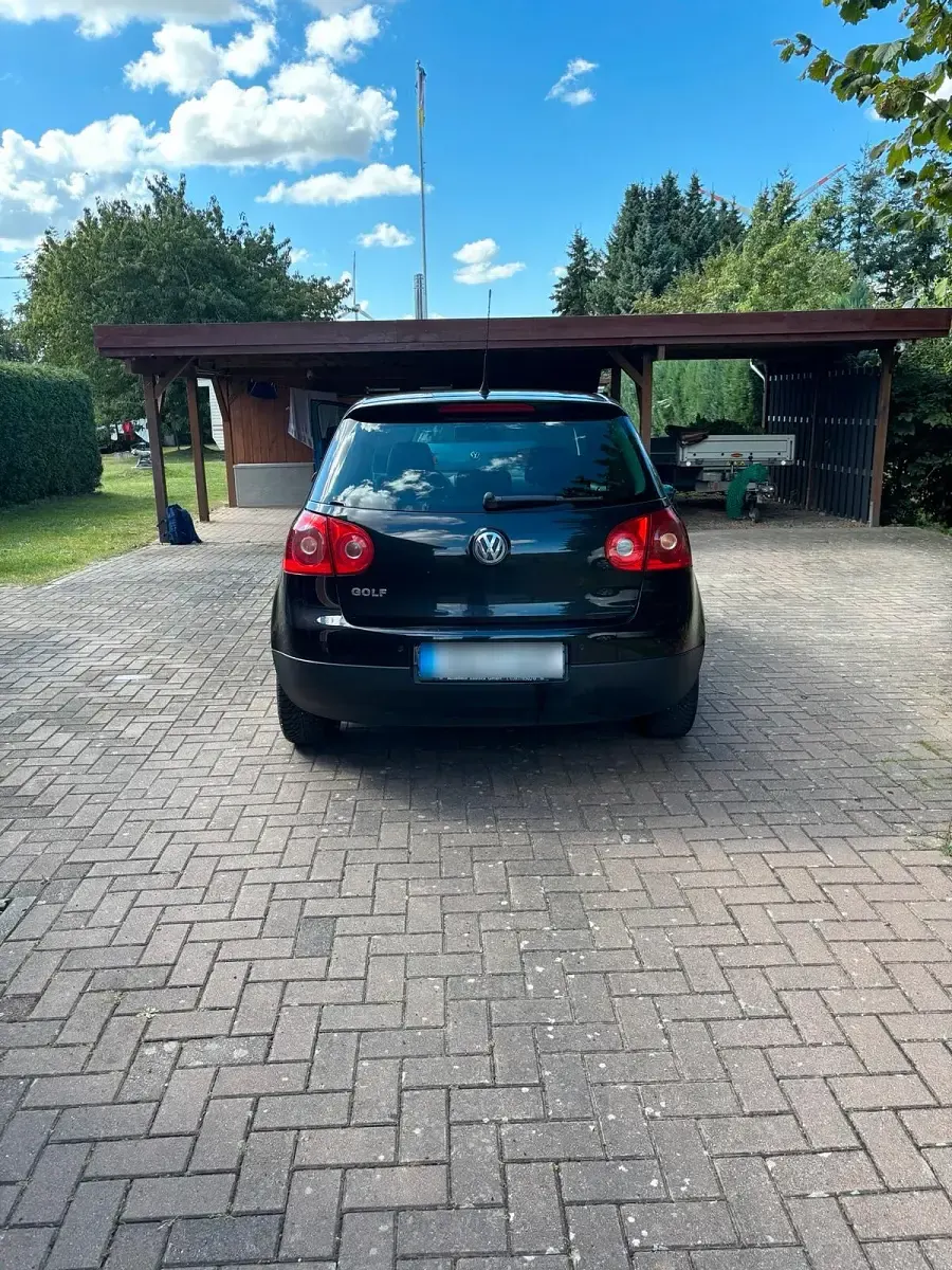 Gebraucht VW Golf VI United 80 PS (58 kW) 2008 Schwarz Kleinwagen