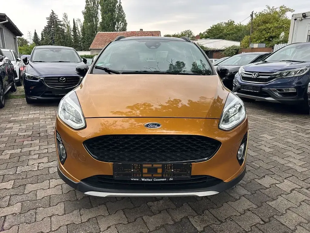 Gebraucht Ford Fiesta Active 101 PS (74 kW) 2018 Orange Kleinwagen
