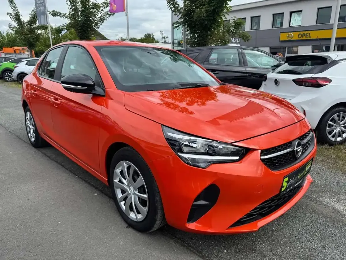 Gebraucht Opel Corsa Edition 101 PS (74 kW) 2023 Power orange/dynamik orange Kleinwagen