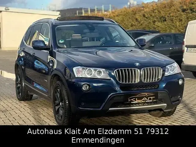 Usata BMW X3 Performance 258 CV (189 kW) 2012 Blu SUV