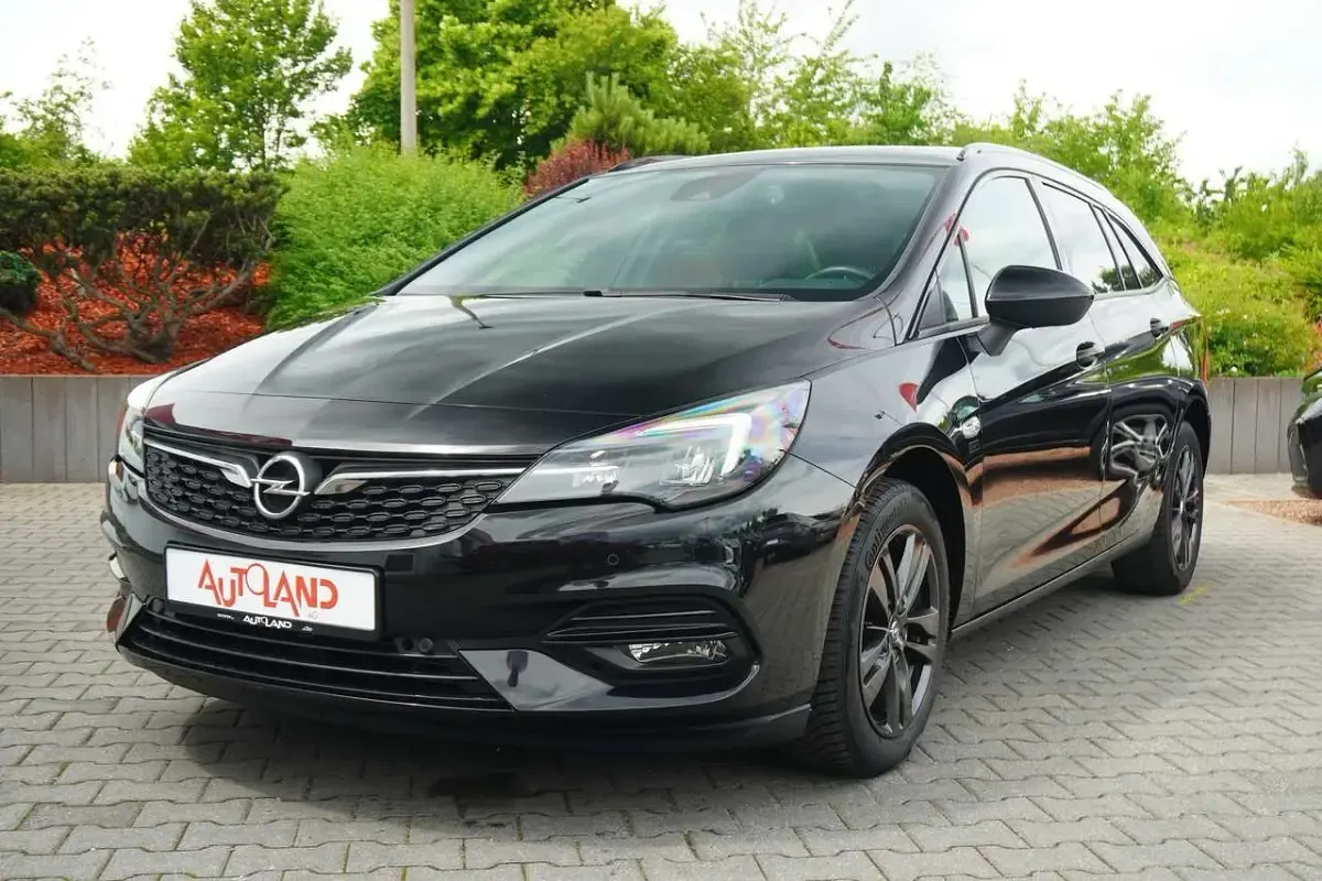 Gebraucht Opel Astra 110 PS (80 kW) 2020 Schwarz Kombi