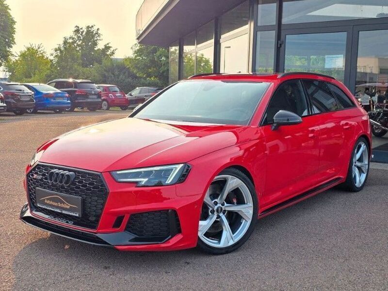 Rot Gebraucht 2019 Audi RS4 Ambiente Kombi | 56.990 € (Fairer Preis) - Bild 1/4