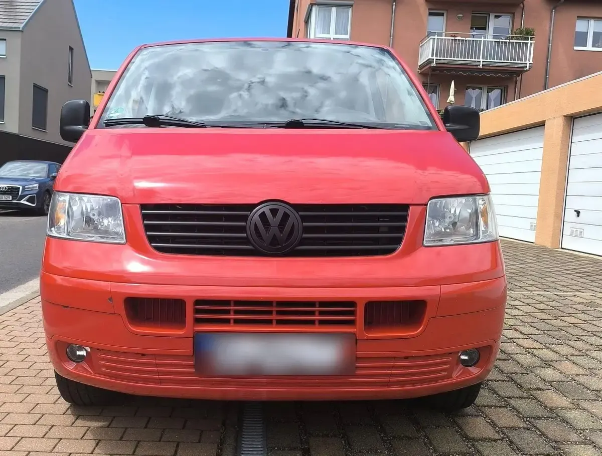 Gebraucht VW Transporter 102 PS (75 kW) 2007 Rot Van