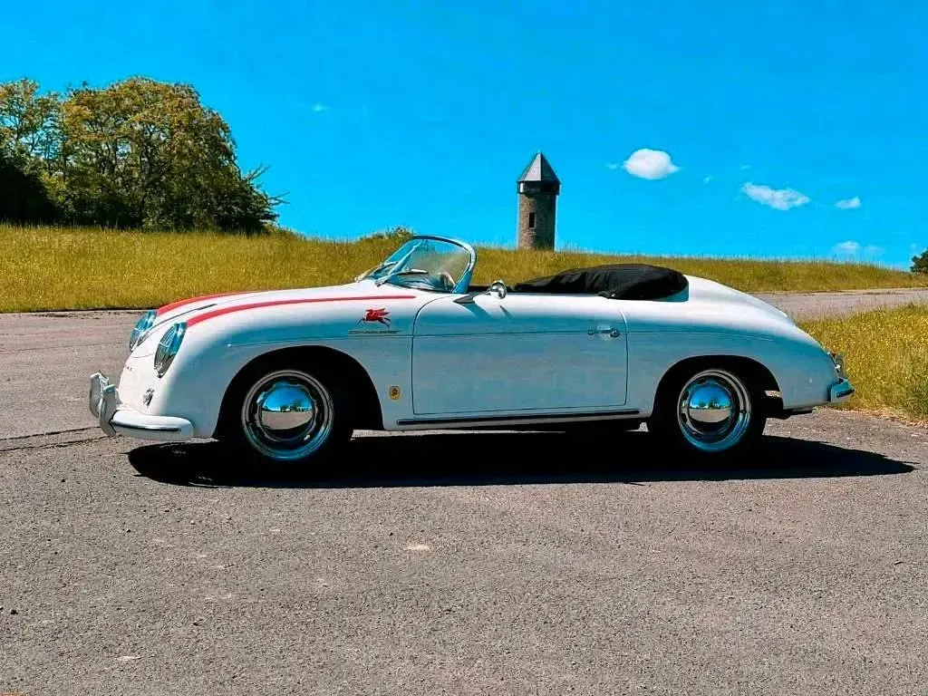 Gebraucht Porsche 356 Speedster 60 PS (44 kW) 1956 Weiß Cabrio