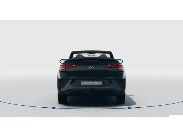 Gebraucht VW T-Roc Cabriolet R-line 150 PS (110 kW) 2025 Schwarz Cabrio