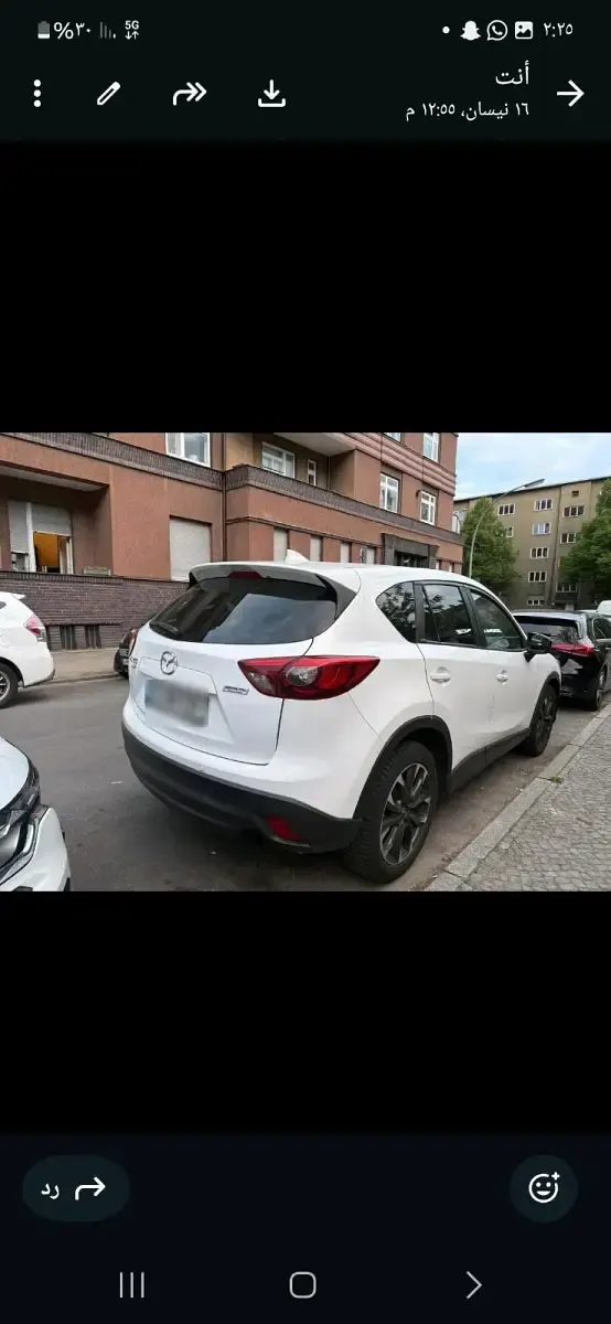 Second-hand Mazda CX-5 150 CP (110 kW) 2016 Alb SUV