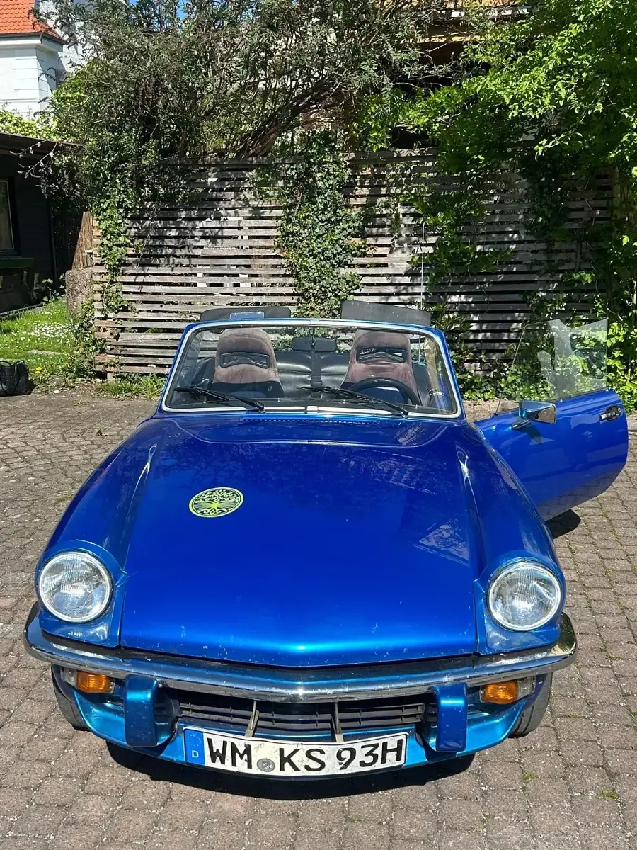 Gebraucht Triumph Spitfire 70 PS (51 kW) 1981 Blau Cabrio