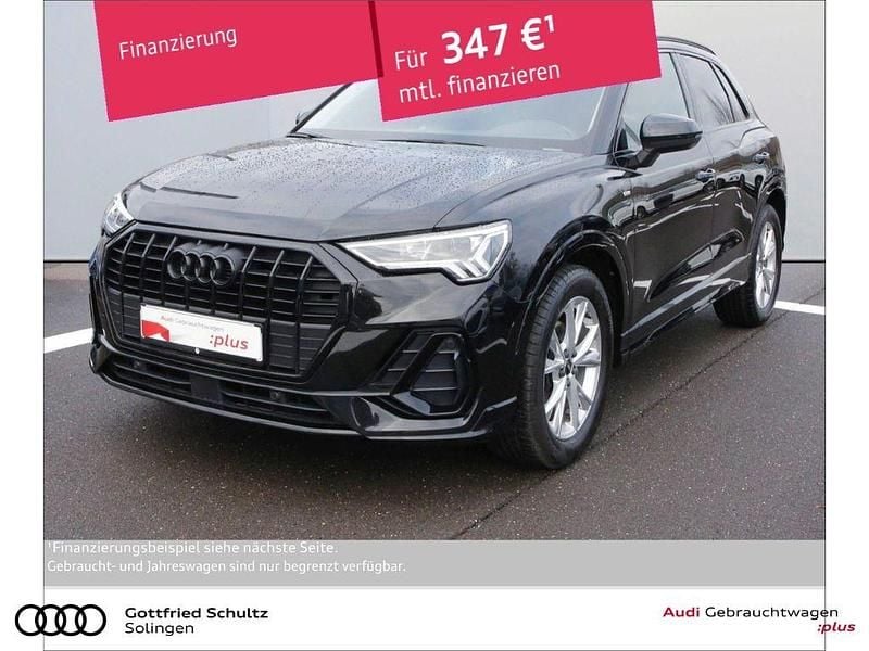 Schwarz Gebraucht 2022 Audi Q3 S-Line SUV | 28.950 € (Superpreis) - Bild 1/3