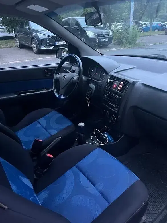 Gebraucht Hyundai Getz 2008 Blau Kleinwagen