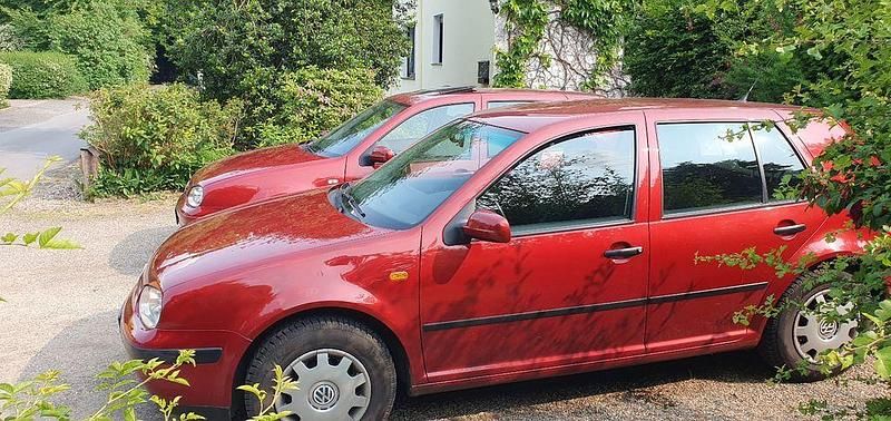 Rot Gebraucht 1998 VW Golf IV Basis Limousine | 3.600 € (Teuer) - Bild 1/4