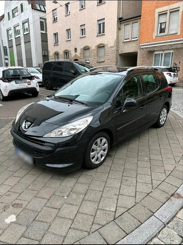 Schwarz Gebraucht 2008 Peugeot 207 Kombi | 4.300 € (Teuer) - Bild 1/4