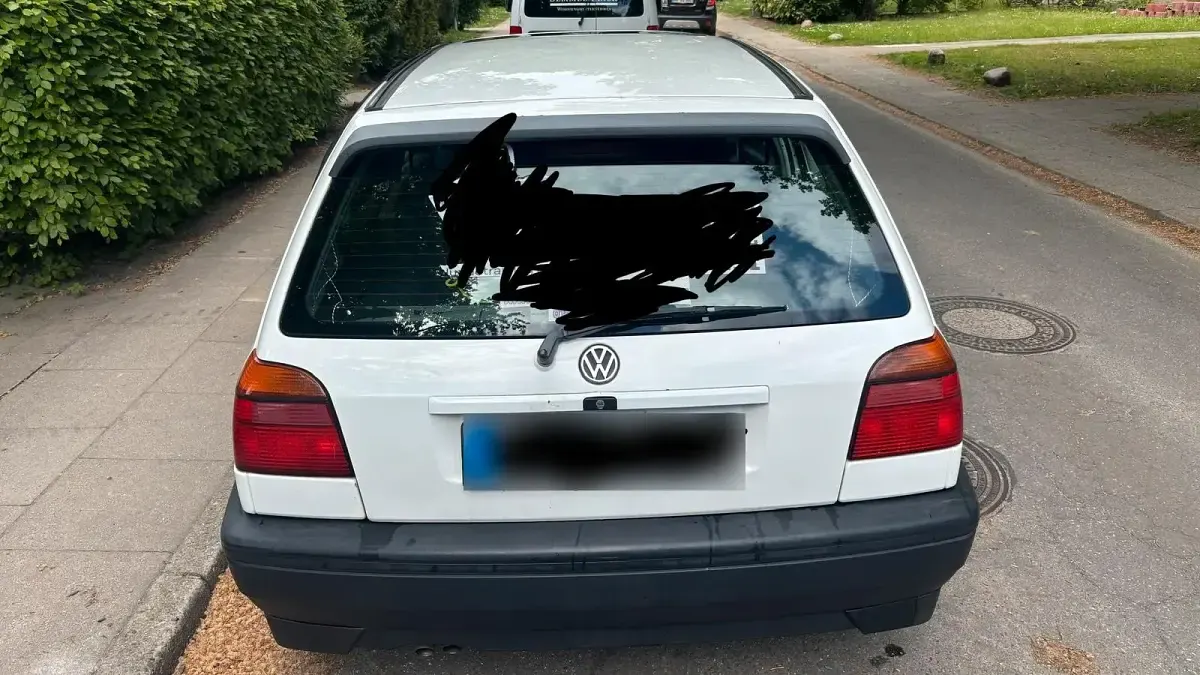Gebraucht VW Golf III 116 PS (85 kW) 1996 Weiß Kleinwagen