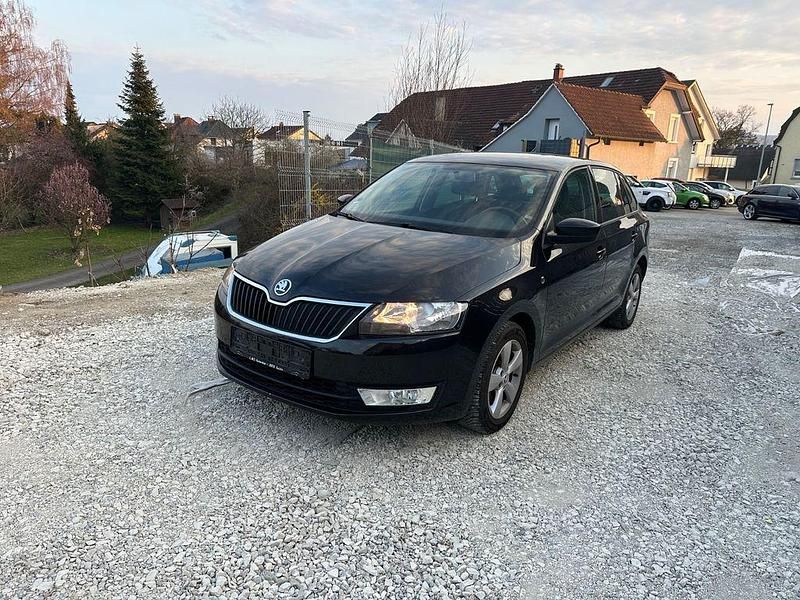 Gebraucht Skoda Rapid Ambition 86 PS (63 kW) 2015 Schwarz Kleinwagen