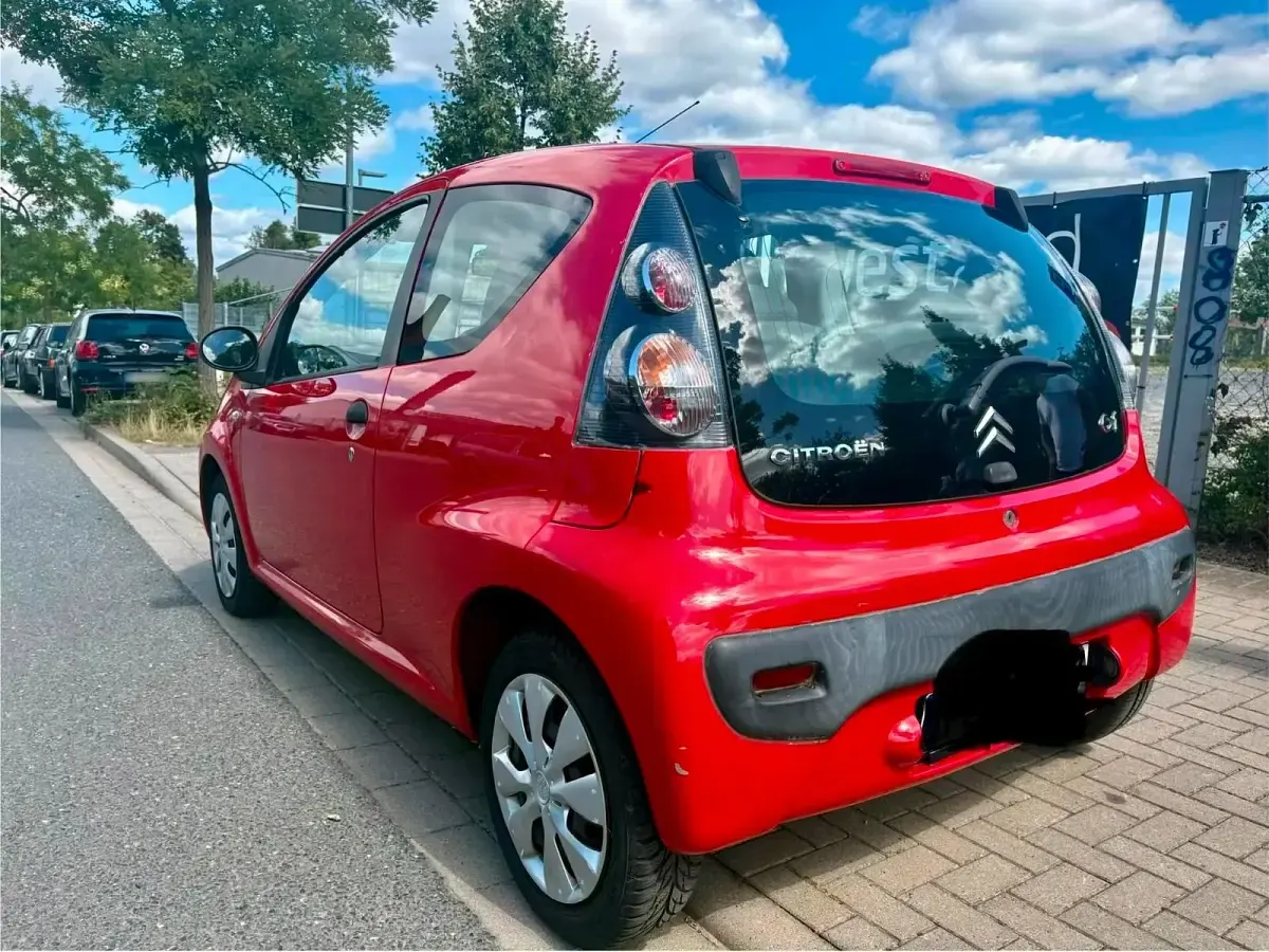 Gebraucht Citroën C1 68 PS (50 kW) 2009 Rot Kleinwagen