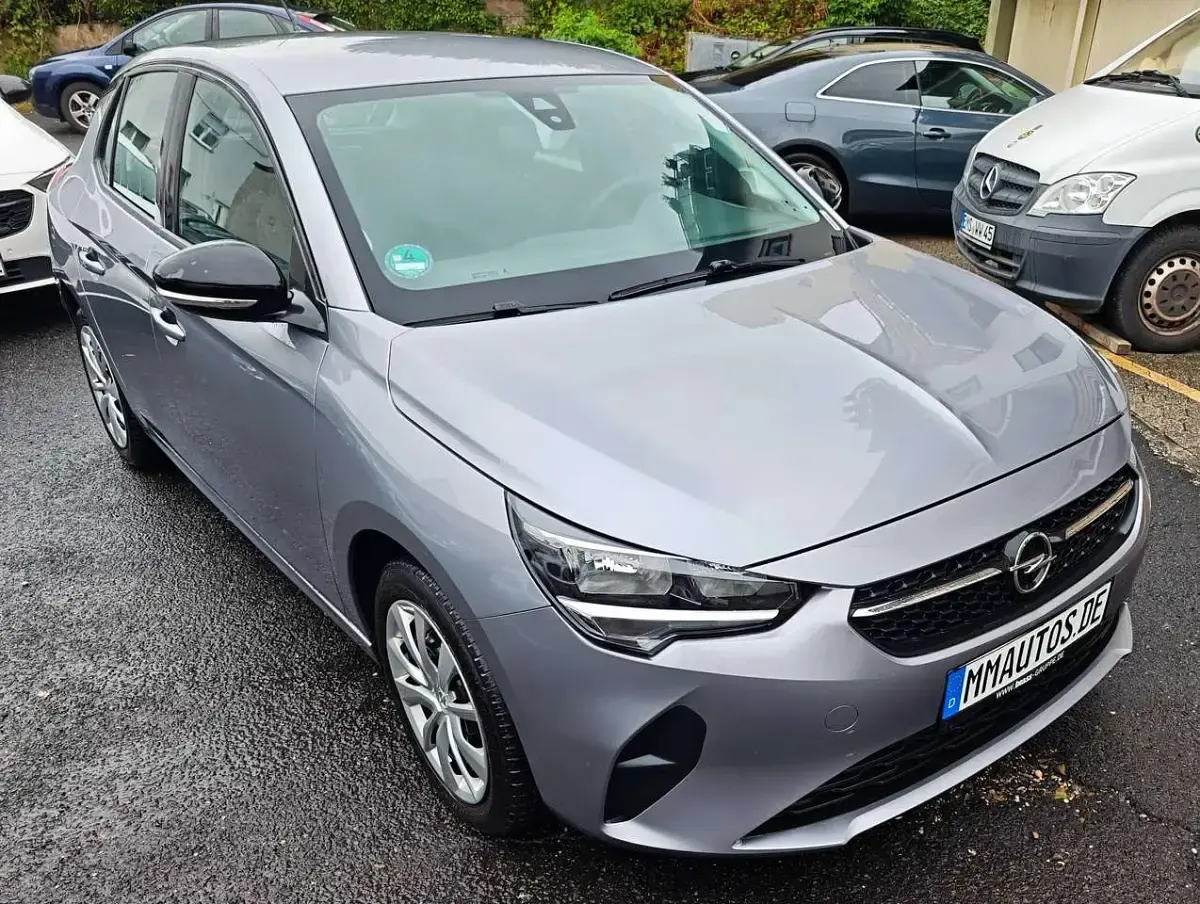 Gebraucht Opel Corsa Edition 75 PS (55 kW) 2021 Kontrast grau/quarz silber Kleinwagen