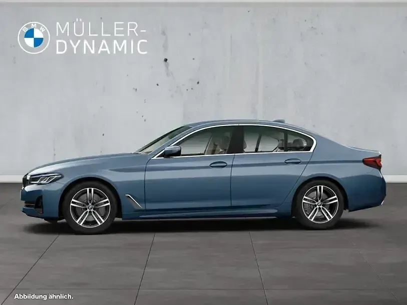 Gebraucht BMW 530 Efficient Dynamics 286 PS (210 kW) 2023 Arctic race blue Limousine