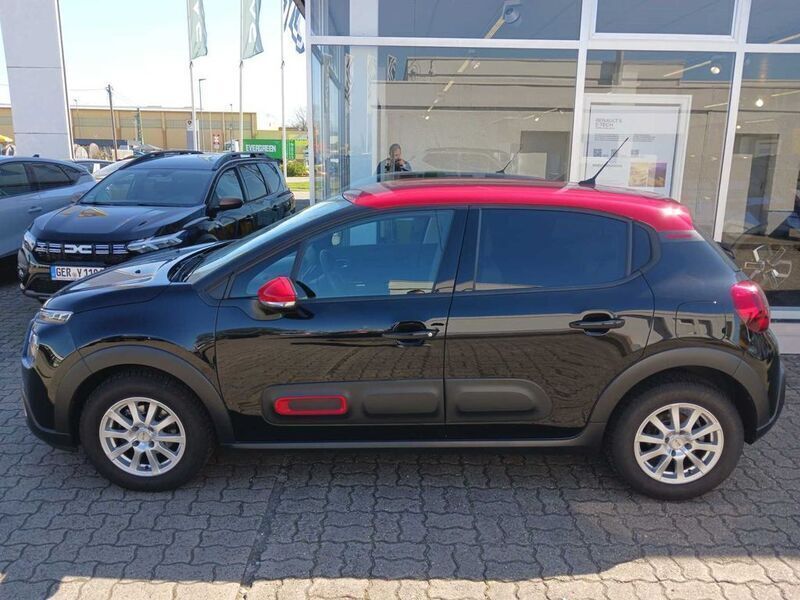 Gebraucht Citroën C3 Feel 110 PS (80 kW) 2021 Schwarz Kleinwagen