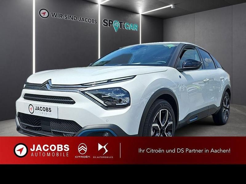 Lack weiss banquise/typ aussen Gebraucht 2023 Citroën e-C4 Shine Limousine | 22.490 € (Fairer Preis) - Bild 1/4