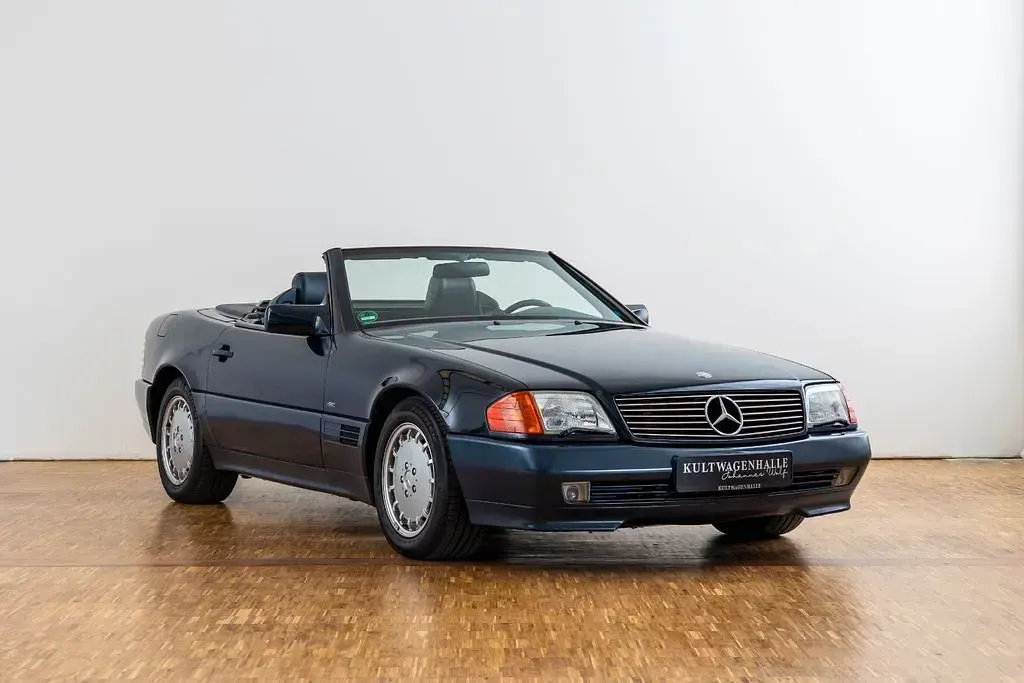 Gebraucht Mercedes SL600 394 PS (289 kW) 1993 Blau Cabrio