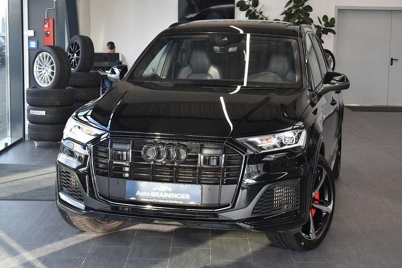 Schwarz Gebraucht 2022 Audi Q7 S-Line SUV | 46.900 € (Guter Preis) - Bild 1/4