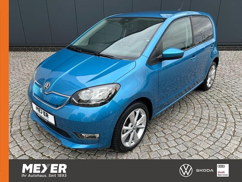 Gebraucht Skoda Citigo-e IV Style 61 kW (83 PS) 2020 Blau Kleinwagen