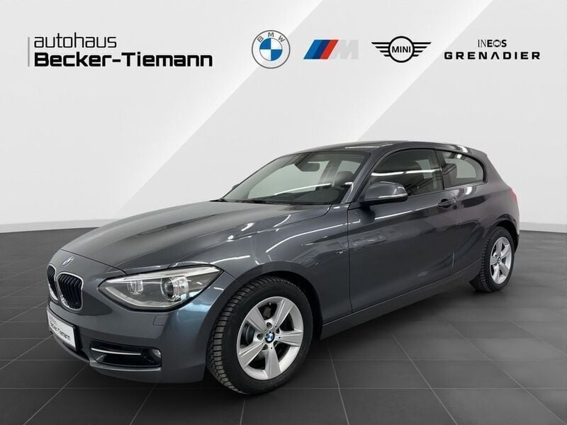 Grau Gebraucht 2013 BMW 118 Sport Line Kleinwagen | 11.588 € (Etwas zu teuer) - Bild 1/4