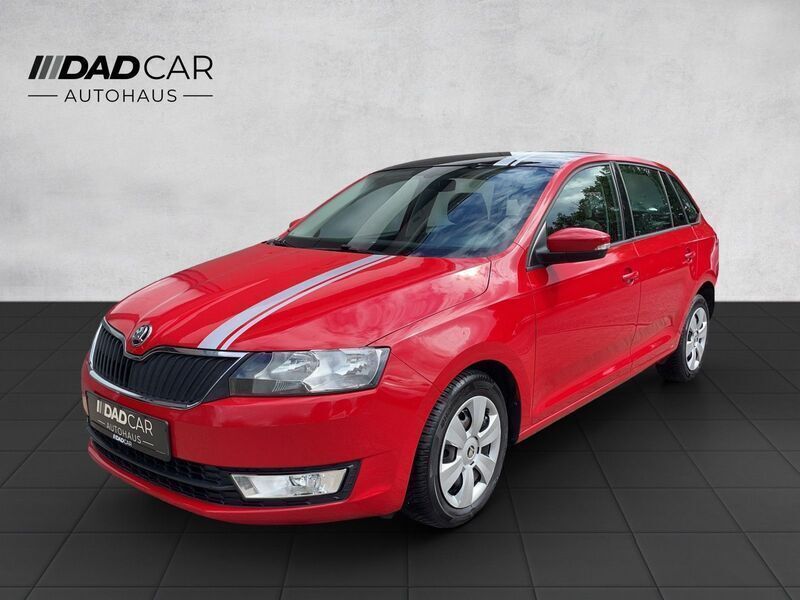 Rot Gebraucht 2017 Skoda Rapid Ambition Limousine | 12.690 € (Fairer Preis) - Bild 1/4