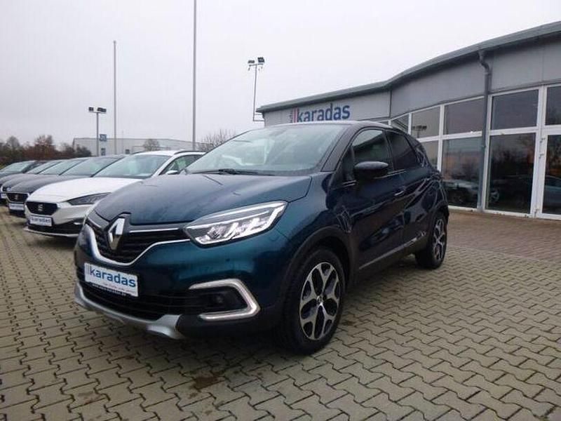 Blau Gebraucht 2018 Renault Captur SUV | 11.450 € (Etwas zu teuer) - Bild 1/4