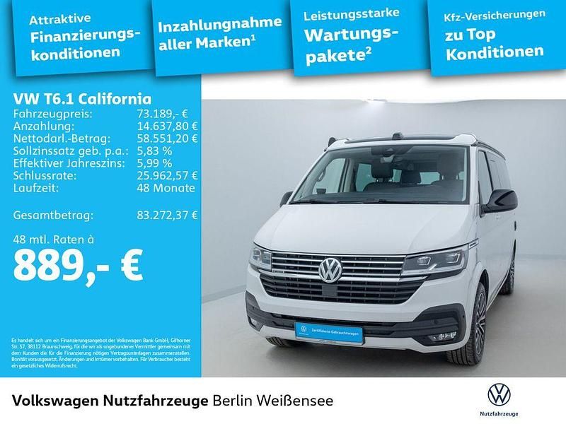 Gebraucht VW California Edition 204 PS (150 kW) 2024 Weiß Van
