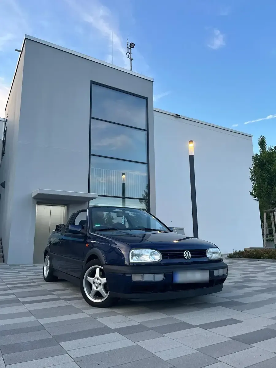 Gebraucht VW Golf Cabriolet 90 PS (66 kW) 1994 Blau Cabrio