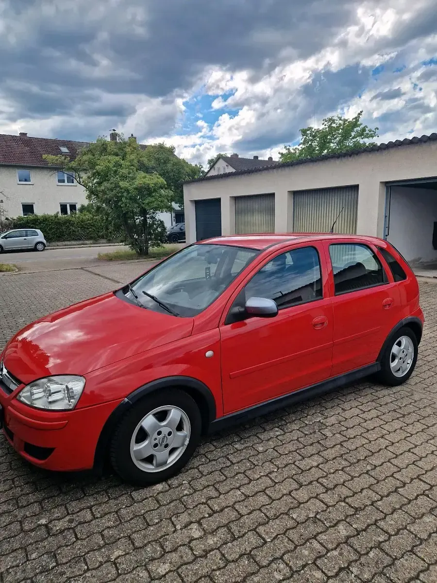 Gebraucht Opel Corsa 69 PS (50 kW) 2005 Rot Kleinwagen