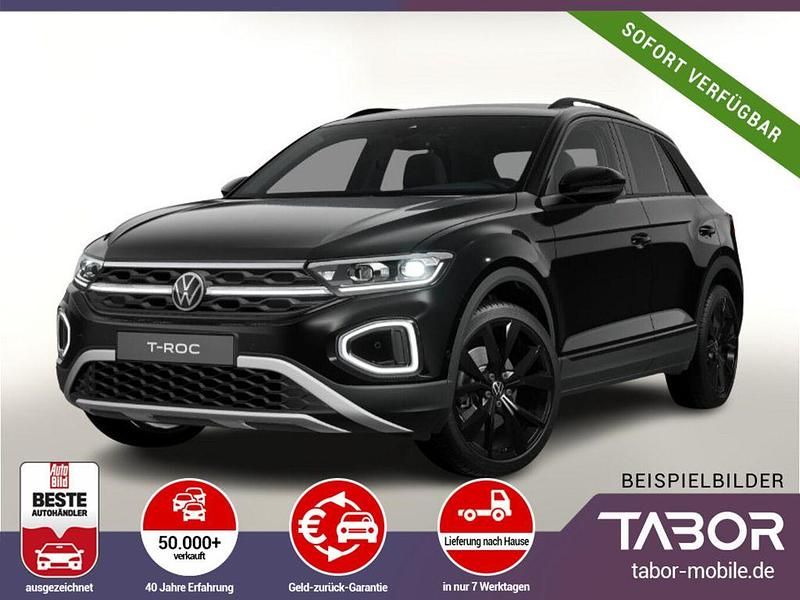 Deep black perleffekt Neu 2025 VW T-Roc Style SUV | 35.788 € (Superpreis) - Bild 1/3
