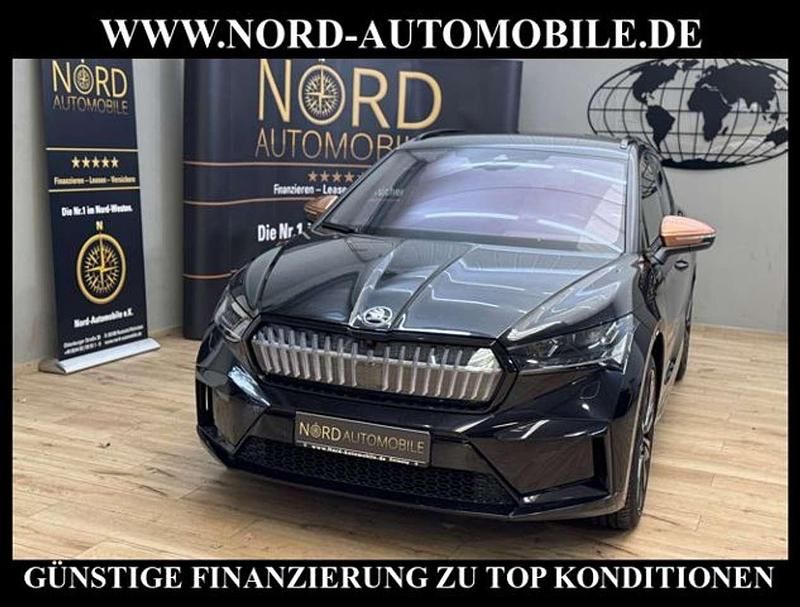 Schwarz Gebraucht 2022 Skoda Enyaq iV Suite SUV | 35.890 € (Fairer Preis) - Bild 1/3