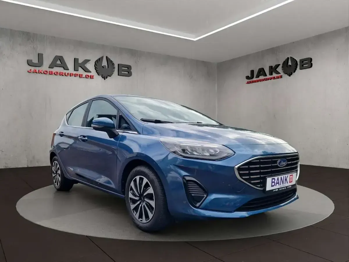 Gebraucht Ford Fiesta Titanium 125 PS (91 kW) 2023 Chrome blue Kleinwagen