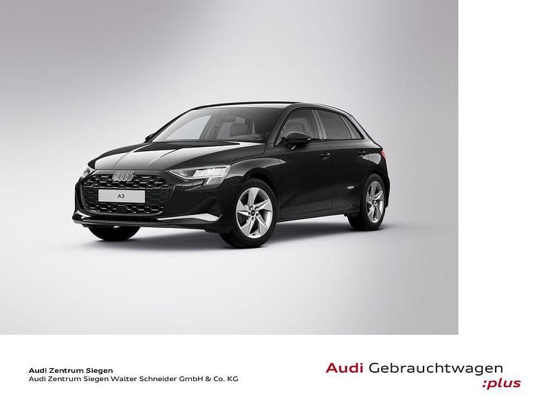 Schwarz Gebraucht 2025 Audi A3 Sportback Advanced Kleinwagen | 29.910 € (Fairer Preis) - Bild 1/4