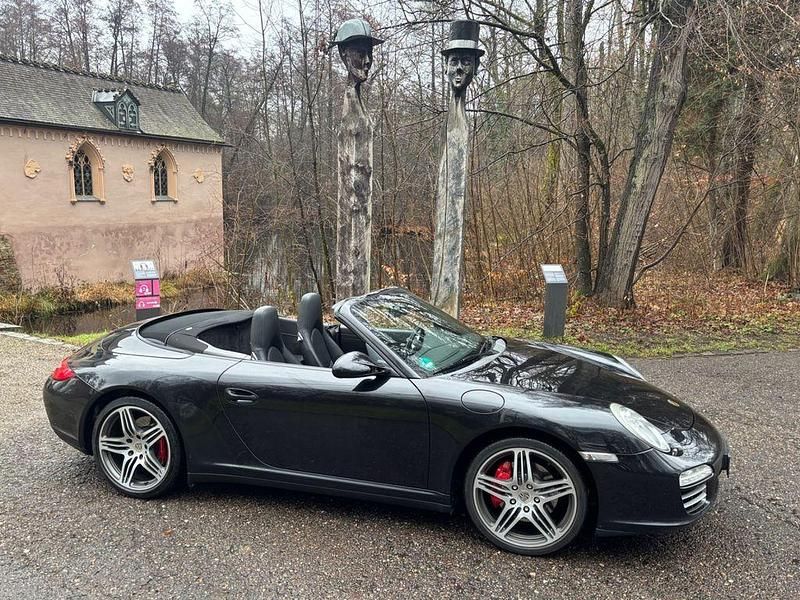 Gebraucht Porsche 997 385 PS (283 kW) 2009 Basalttschwarzmetallic Cabrio