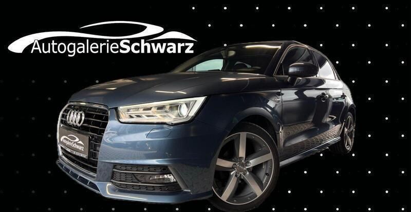 Blau Gebraucht 2017 Audi A1 Sportback S-Line Kleinwagen | 11.180 € (Guter Preis) - Bild 1/4