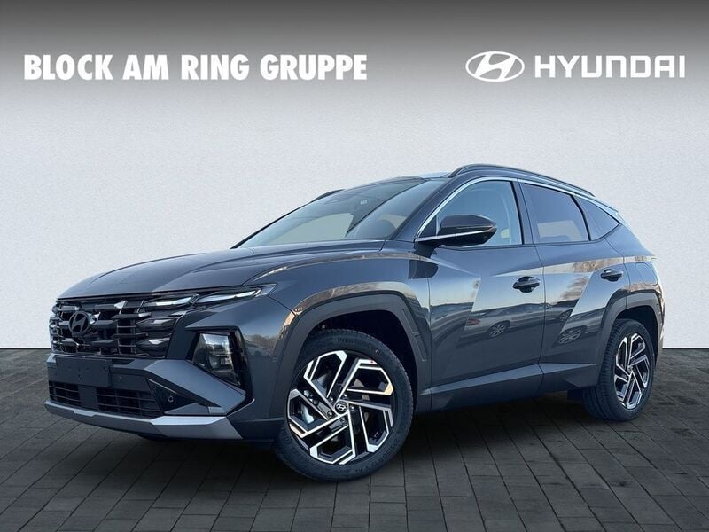 Ecotronic grey, innenraum bla Neu 2025 Hyundai Tucson Prime SUV | 34.990 € (Guter Preis) - Bild 1/4