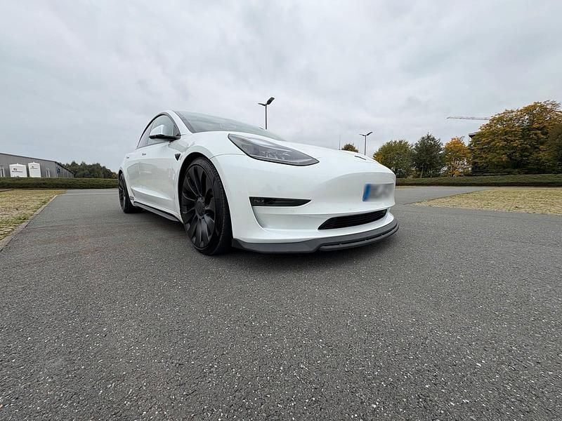 Gebraucht Tesla Model 3 Performance 377 kW (513 PS) 2021 Weiß Limousine