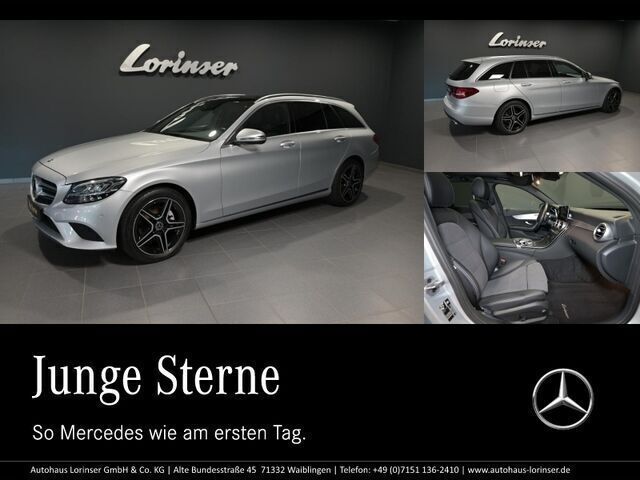 Silber Gebraucht 2021 Mercedes C200 Avantgarde Kombi | 31.900 € (Teuer) - Bild 1/2