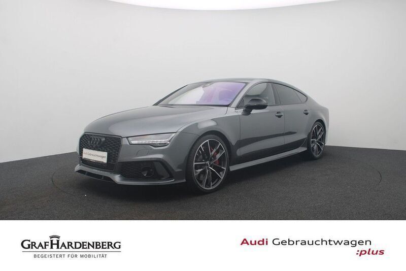 Daytonagrau perleffekt Gebraucht 2017 Audi RS7 Sportback Performance Kleinwagen | 65.880 € (Etwas zu teuer) - Bild 1/4