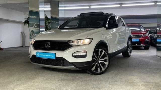Pure white Gebraucht 2021 VW T-Roc Sportline SUV | 28.480 € (Fairer Preis) - Bild 1/4