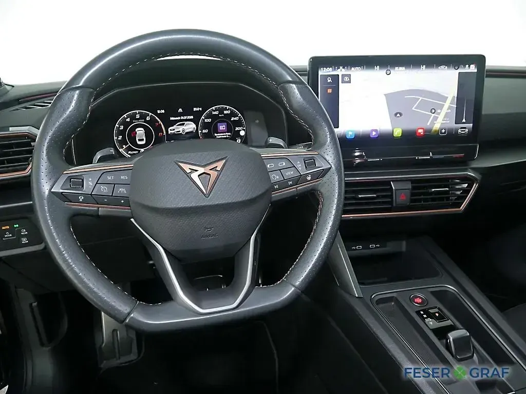 Gebraucht Cupra Leon 150 PS (110 kW) 2023 Magnetic grau metallic Kombi